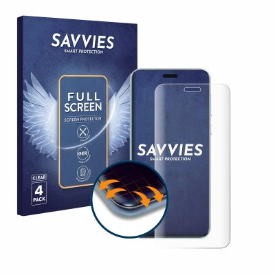 Afbeelding van Savvies Screenprotector voor Honor Magic 7 Pro Folie Beschermfolie transparant volledig dekking (4 Stuks)