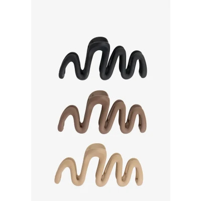 Afbeelding van Brushworks Wave Claw Clips 3 Pack