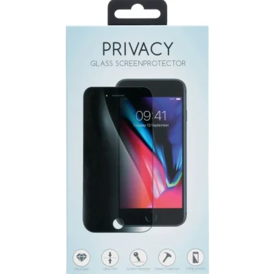 Afbeelding van Screenprotector Apple iPhone SE (2022): Selencia Gehard Glas Privacy
