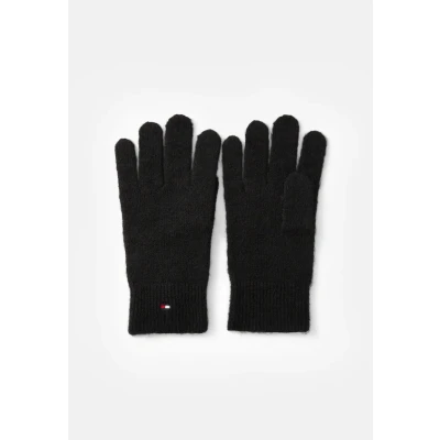 Afbeelding van Tommy Hilfiger FLAG Fluffy Gloves Handschoenen, Dames, Maat: One Size, Black