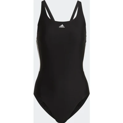Afbeelding van adidas Performance Mid 3 Stripes Badpak Dames Zwart 42