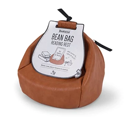 Afbeelding van IF Bookaroo Zitzak Leessteun Bruin, One Size