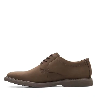 Afbeelding van Clarks Premium Heren AtticusLTLoGTX, Donkerbruin Nub, 10 UK, Donkerbruine 44.5 EU