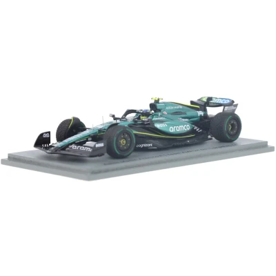 Afbeelding van Aston Martin AMR24 Spark Modelauto 1:43 2024 Lance Stroll Aramco F1 Team S9530 Saudi