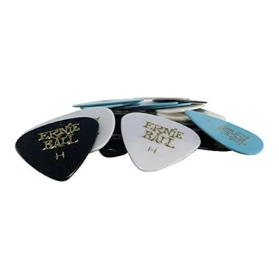 Afbeelding van Ernie Ball Heavy Assorted Color Cellulose Picks, bag of 24