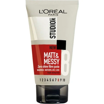 Afbeelding van L’Oreal Studio Line Fiber Paste Matt &amp; Messy 150 ml