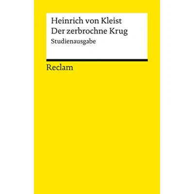 Afbeelding van Der zerbrochne Krug: Studienausgabe: 14417