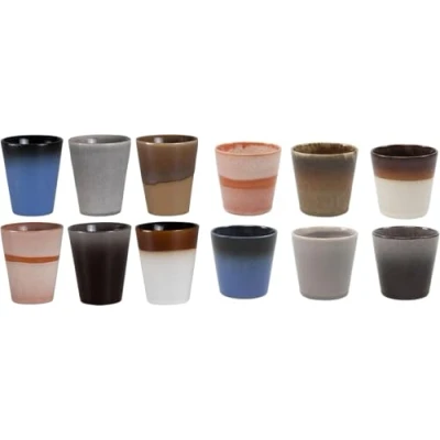 Afbeelding van Studio Tavola Koffieset Earth (bekers &amp; koffiekopjes) 12 Stuks
