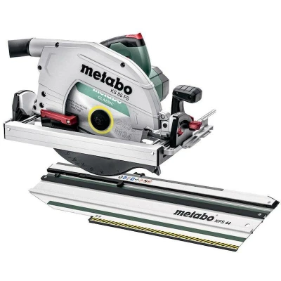 Afbeelding van METABO SET KS 85 FS cirkelzaag 235mm 2000W in doos + geleiderail KFS 44 691197000