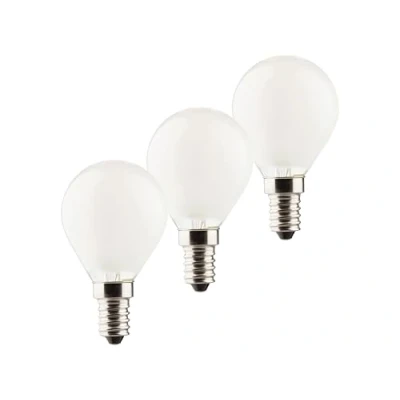 Afbeelding van Müller Licht 400294 LED lamp Energielabel E (A G) E14 Kogel 4.2 W = 40 Warmwit 3 stuk(s)