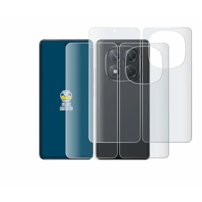 Afbeelding van BROTECT Fullscreen Schutzfolie Displayschutz Folie Matt Entspiegelungsfolie (2 Stuk, Xiaomi Redmi Note 14 Pro), Smartphone beschermfolie, Grijs