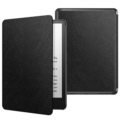 Afbeelding van MoKo Case for 6.8&quot; Kindle Paperwhite (11th Generation 2021) and Signature Edition, Light Shell Cover with Auto Wake/Sleep 2021 E Reader, Black