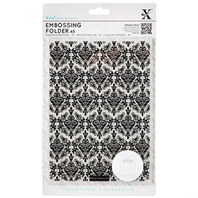 Afbeelding van A5 Embossing Folder Damask Background