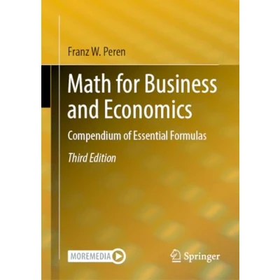 Afbeelding van Math for Business and Economics: Compendium of Essential Formulas