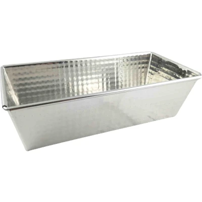 Afbeelding van Blacha rechthoekige cake bakvorm 26 x 13 6 cm zilver