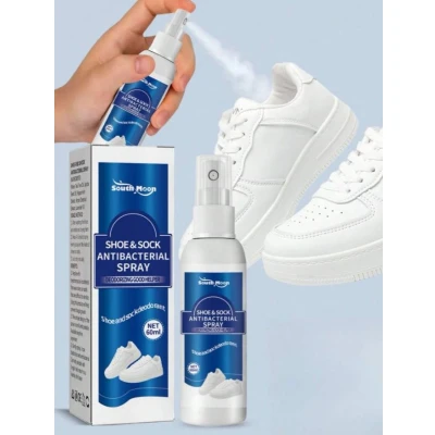Afbeelding van Schoenspray Neutrale Geur Tegen Stink Voeten Voor Schoenen en Sokken Schoendeo Schoen Deodorant Zweet Verfrisser 60ML