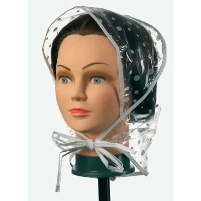 Afbeelding van Comair Transparante regenkapjes met klep Haibu by Kapperskorting.com
