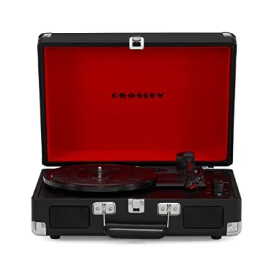 Afbeelding van Crosley Cruiser Plus CR8005F BK Zwart Bluetooth In/Uit Platenspeler
