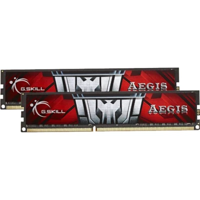 Afbeelding van G.skill Aegis 16gb 2x8gb Ddr3 1600mhz Ram geheugen Rood