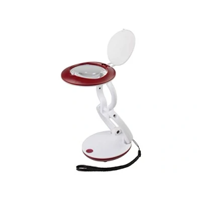 Afbeelding van Daylight Company DN1350 Compact, Opvouwbaar Vergrootlicht, Wit/Rood