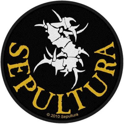 Afbeelding van Sepultura Circular Logo Patch Multicolours