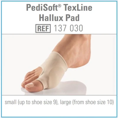 Afbeelding van Bort Pedisoft Texline Hallux pad, 137030, per stuk, S