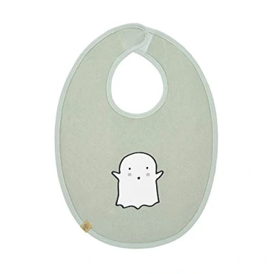 Afbeelding van Lässig Little Spookies Waterdichte Slabbetje, Medium, Olijf