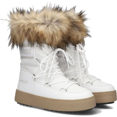 Afbeelding van Snowboot Moon Boot Women Ltrack Monaco Low WP White Schoenmaat 38