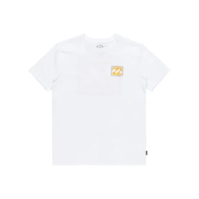 Afbeelding van Billabong Crayon WAVE Unisex Tshirt print voor kinderen, Maat: 135 140, White