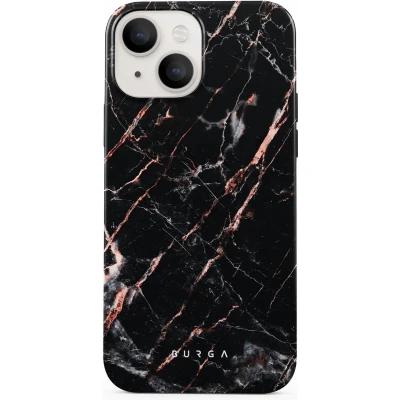 Afbeelding van Apple iPhone 14 Hoesje Kunststof Burga Hardcase/Backcover Rose Gold Marble Telefoonhoesje