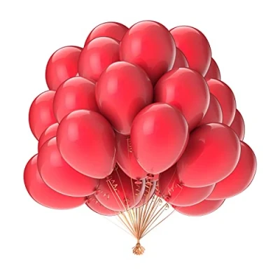 Afbeelding van ballonnen rood, 50 stuks, 25 cm, voor verjaardag, kerstballonnen, latexballonnen bruiloftsdecoratie, verjaardagsdecoratie, feestdecoratie
