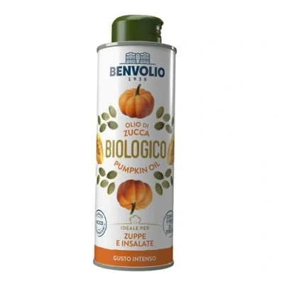Afbeelding van BENVOLIO Biologische Pompoenpitolie 250 ml Antioxidant, Hydraterend en Anti aging Ideaal voor Salades Soepen Acne Prostaat Huidverzorging. Volledige gezondheid!