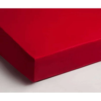 Afbeelding van Day Dream Hoeslaken Strijkvrij 90x220 cm Rood
