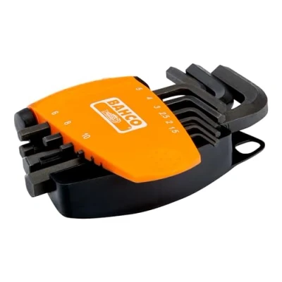 Afbeelding van Bahco schroevendraaier set 6 kant zwart 9 dlg BE 9578