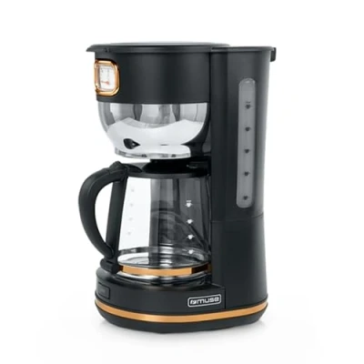 Afbeelding van MS 220BC Muse filter koffiezetapparaat, 1,4 L, zwart/messing