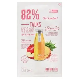 Afbeelding van Missha Talks Squeeze Sheet Mask Skin Smoother 27 g