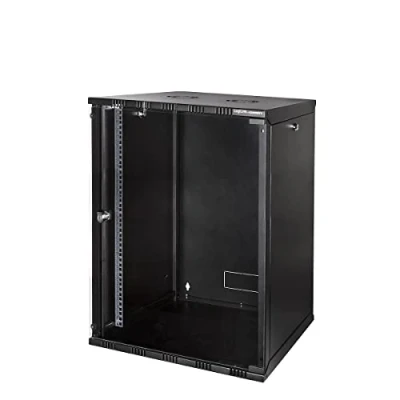 Afbeelding van LogiLink W15A54B ECO wandkast 15HE (560mm diepte), plat pakket (ongemonteerd), 48,26 cm (19 inch) zwart
