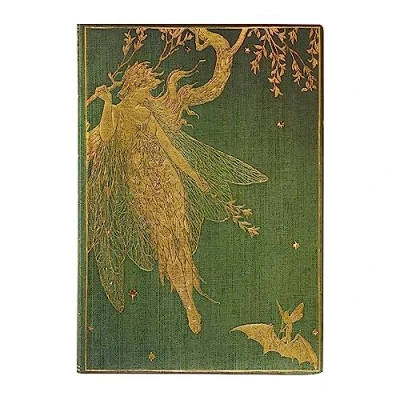 Afbeelding van Lang’s Fairy Books Olive (Lang’s Books) Midi Lined Softcover Flexi Journal (Elastic Band Closure)