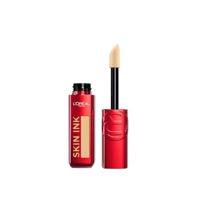 Afbeelding van L’Oréal Paris Infaillible Skin Ink 180 Medium Cool Foundation Langhoudende en Concealer in 1 Lichte textuur 15ml