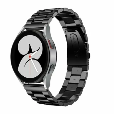 Afbeelding van Garmin Forerunner 55 / 245 645 Stalen schakelband Zwart
