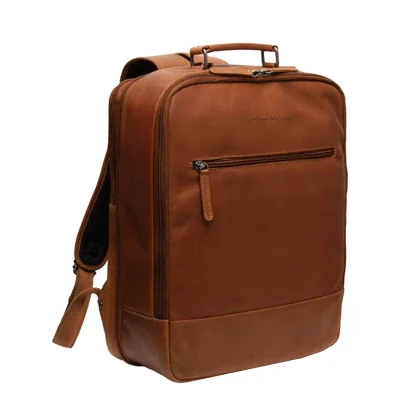 Afbeelding van The Chesterfield Brand Leren Rugzak Cognac Jamaica