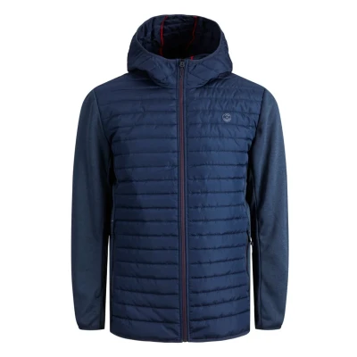 Afbeelding van Jack &amp; Jones Jjemulti Quilted Jacket Jas, Heren, Maat: 3XL, Ark blue/dark blue