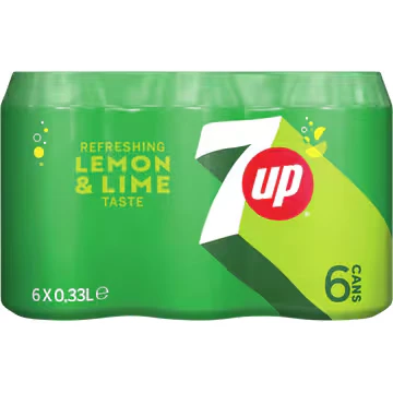 Afbeelding van 7up regular blik 24x33 cl NL