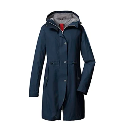 Afbeelding van G.I.G.A. DX Women&#039;s Regenparka/regenjack met binnenvoering en capuchon GS 101 WMN PRK, dark navy, 40, 38999 000