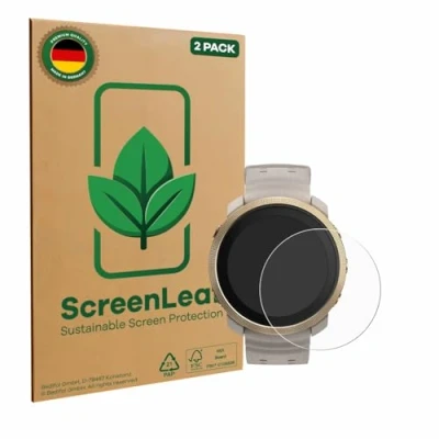 Afbeelding van ScreenLeaf Screenprotector voor Polar Vantage M3 Duurzame schermbescherming Folie Beschermfolie transparant (2 Stuks)
