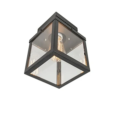 Afbeelding van QAZQA Plafondlamp Buiten Rotterdam