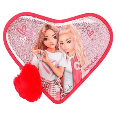 Afbeelding van Depesche TOPModel etui in hartvorm ONE LOVE