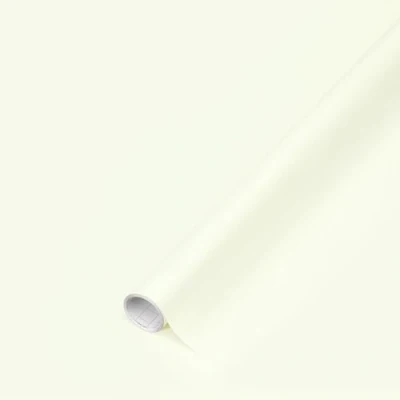 Afbeelding van d c fix plakfolie gebroken wit meubelfolie zelfklevende wrap folie keuken plakplastic vinyl contact paper 45 cm x 2 m