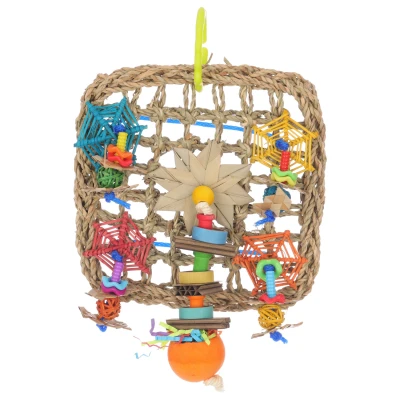 Afbeelding van Adori Spider Web Play Wall Vogelspeelgoed 23x18 cm Multi Color