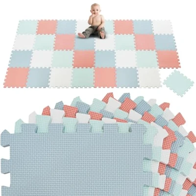 Afbeelding van 36 delige Baby Speelmat Puzzel 30x30 Foam Tegels Kruipmat Vloermat Speeltapijt
